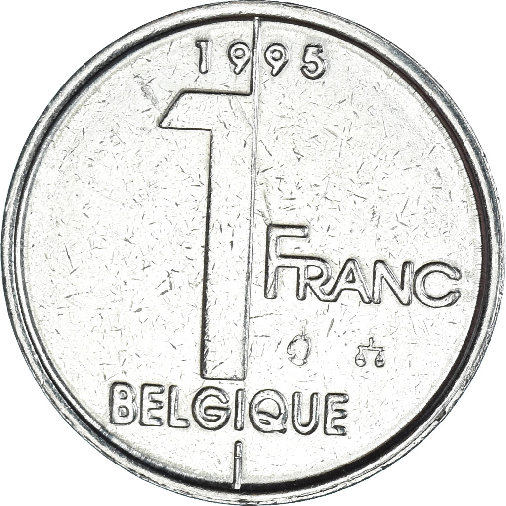 Moneta, Belgia, Franc, 1995