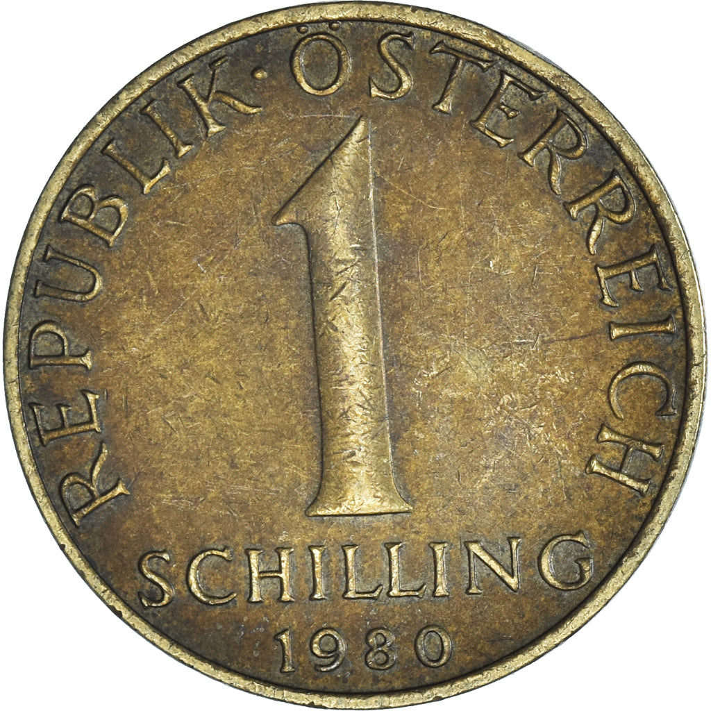 Coin, Austria, Schilling, 1980