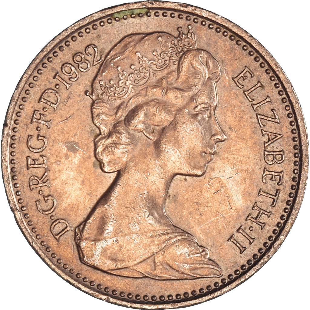Moneda, Gran Bretaña, Penny, 1982