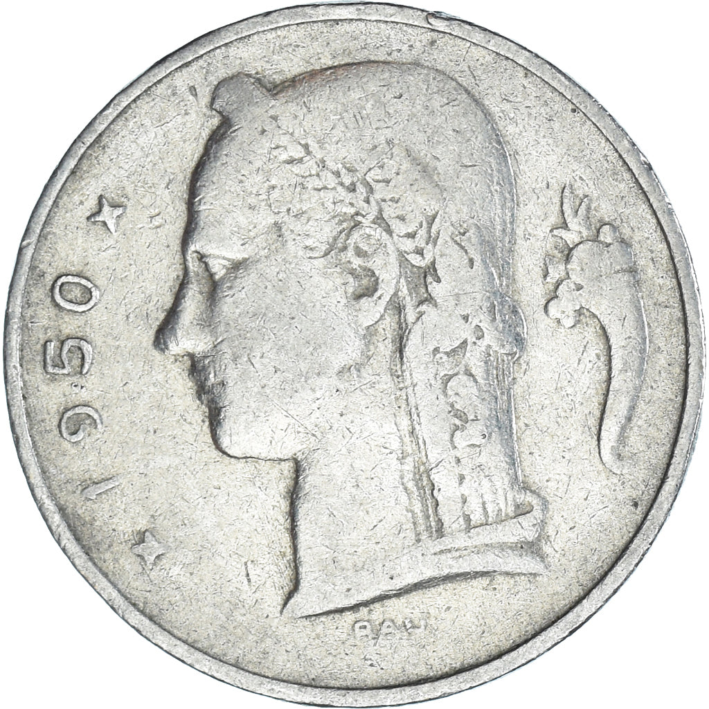 Moneta, Belgio, Franc, 1950