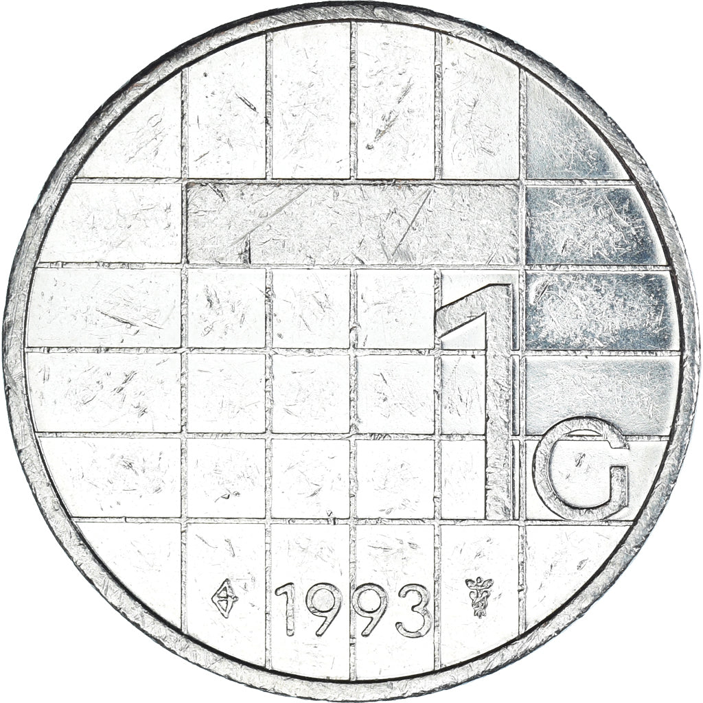 Münze, Niederlande, Gulden, 1993
