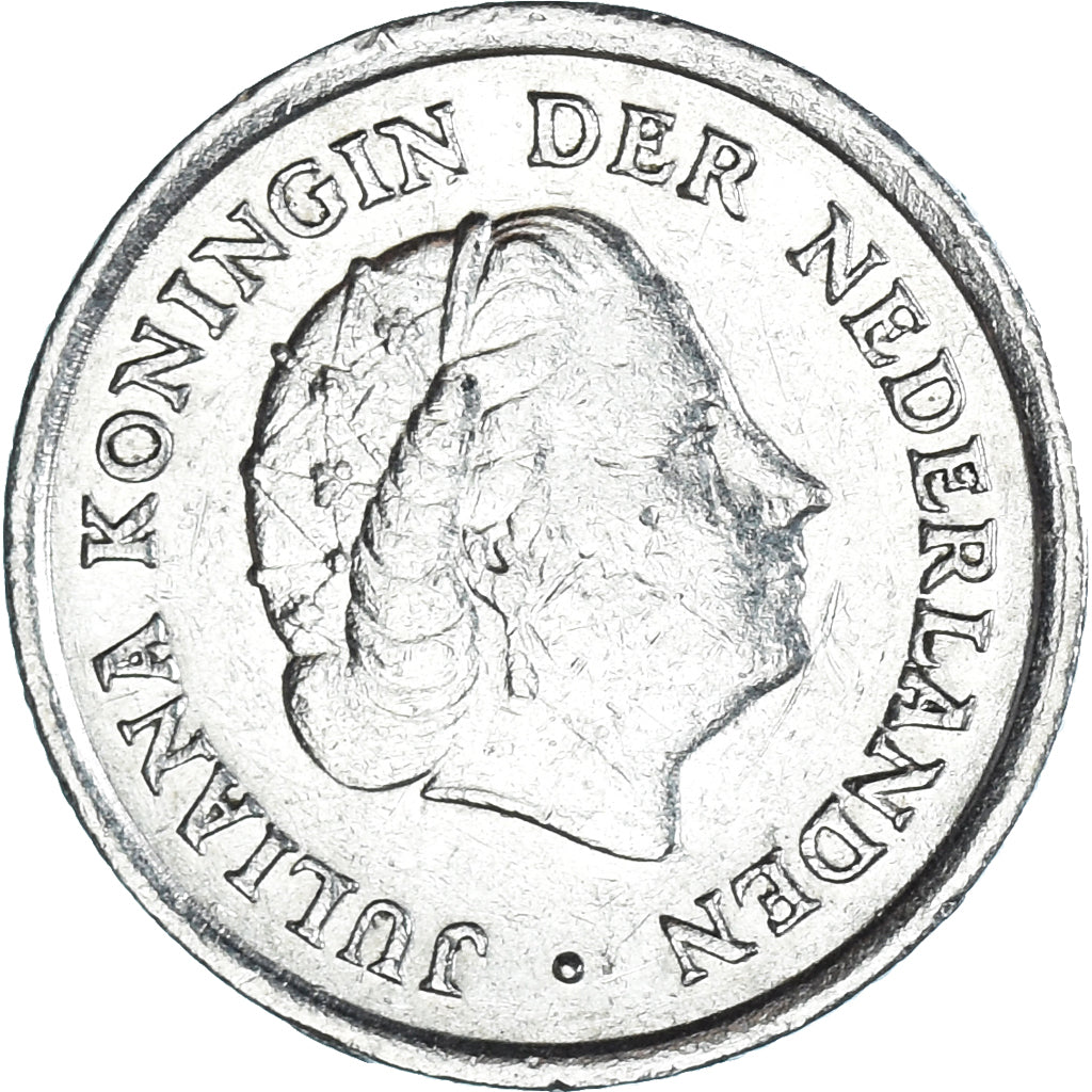 Münze, Niederlande, 10 Cents, 1965