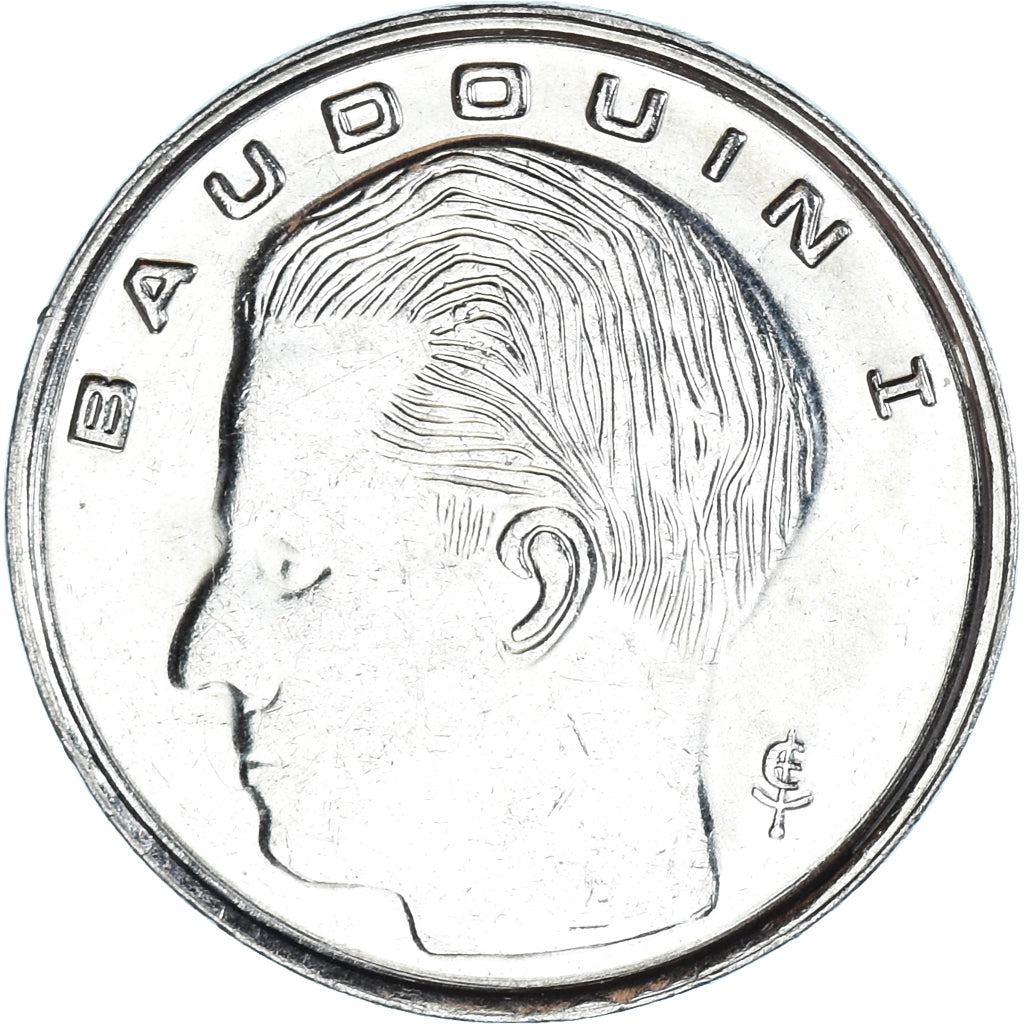 Monnaie, Belgique, Franc, 1989