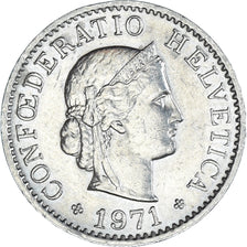 Münze, Schweiz, 5 Rappen, 1971