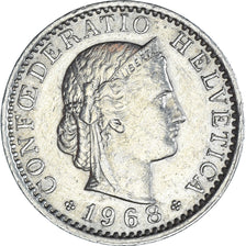 Moneda, Suiza, 20 Rappen, 1968
