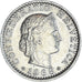 Moneda, Suiza, 20 Rappen, 1968