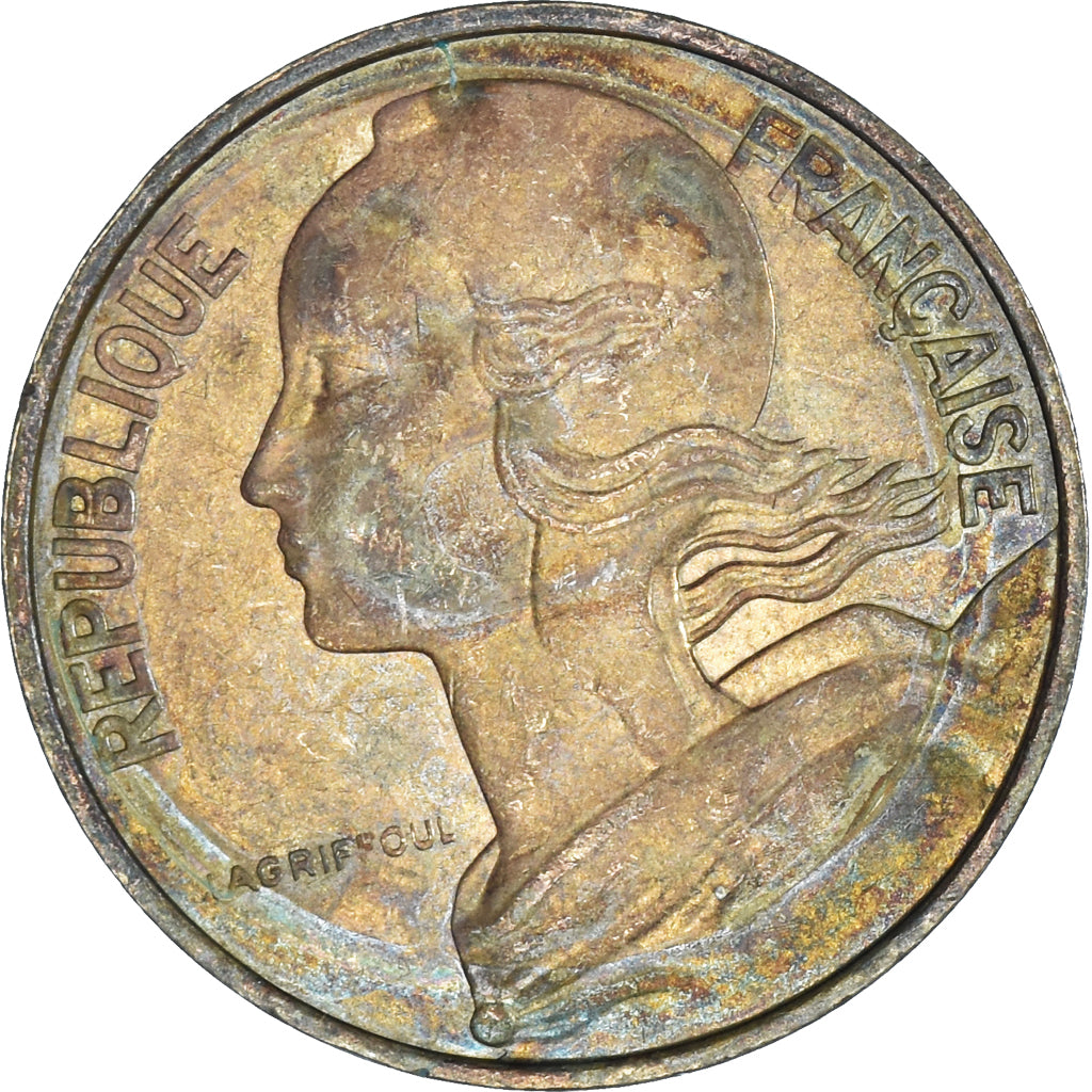 Moneta, Francja, 10 Centimes, 1978