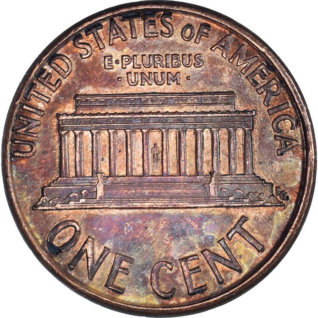 Coin, United States, Cent, 1990