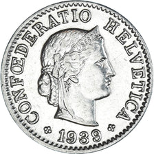 Moneda, Suiza, 5 Rappen, 1939
