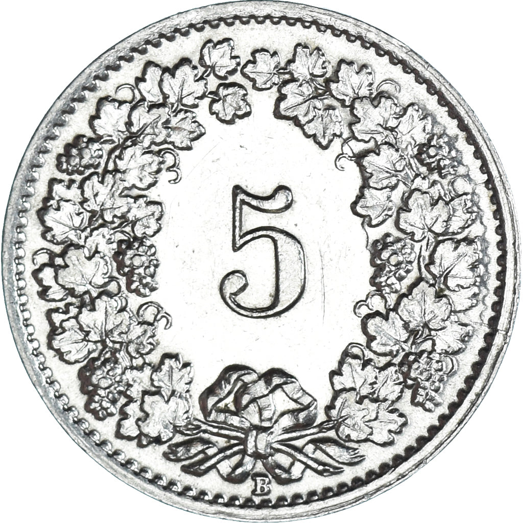 Moneda, Suiza, 5 Rappen, 1939