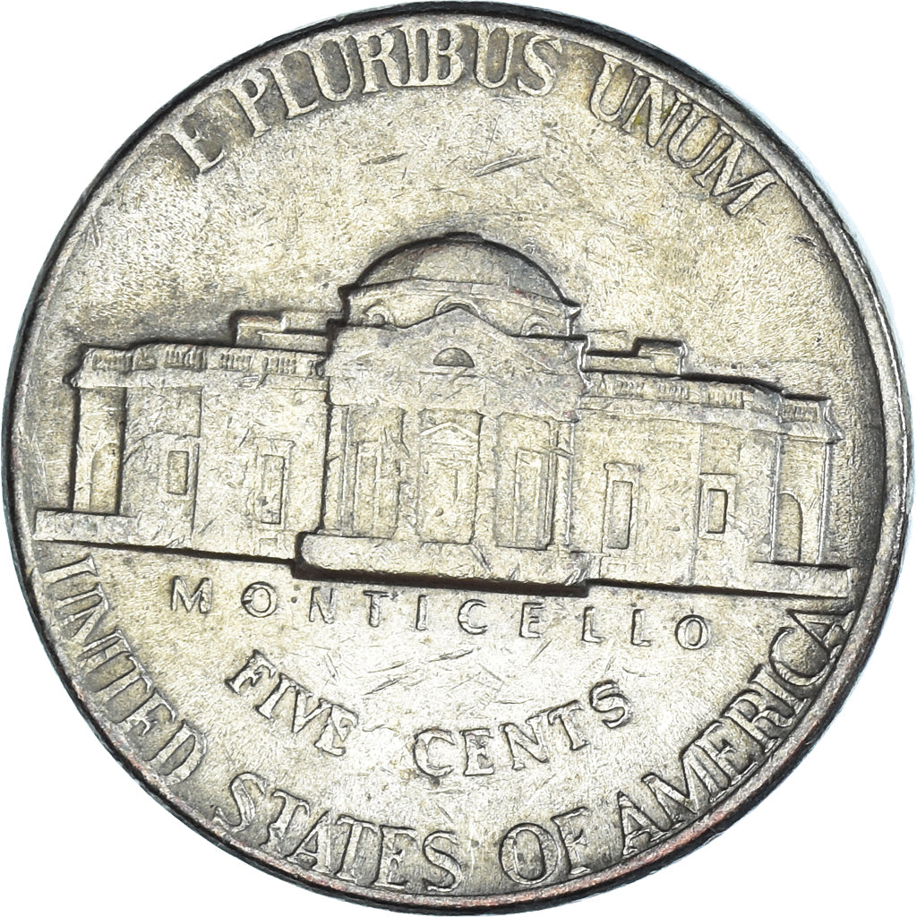 Münze, Vereinigte Staaten, 5 Cents, 1977