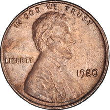Moneda, Estados Unidos, Cent, 1980