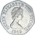 Monnaie, Jersey, 50 Pence, 1989