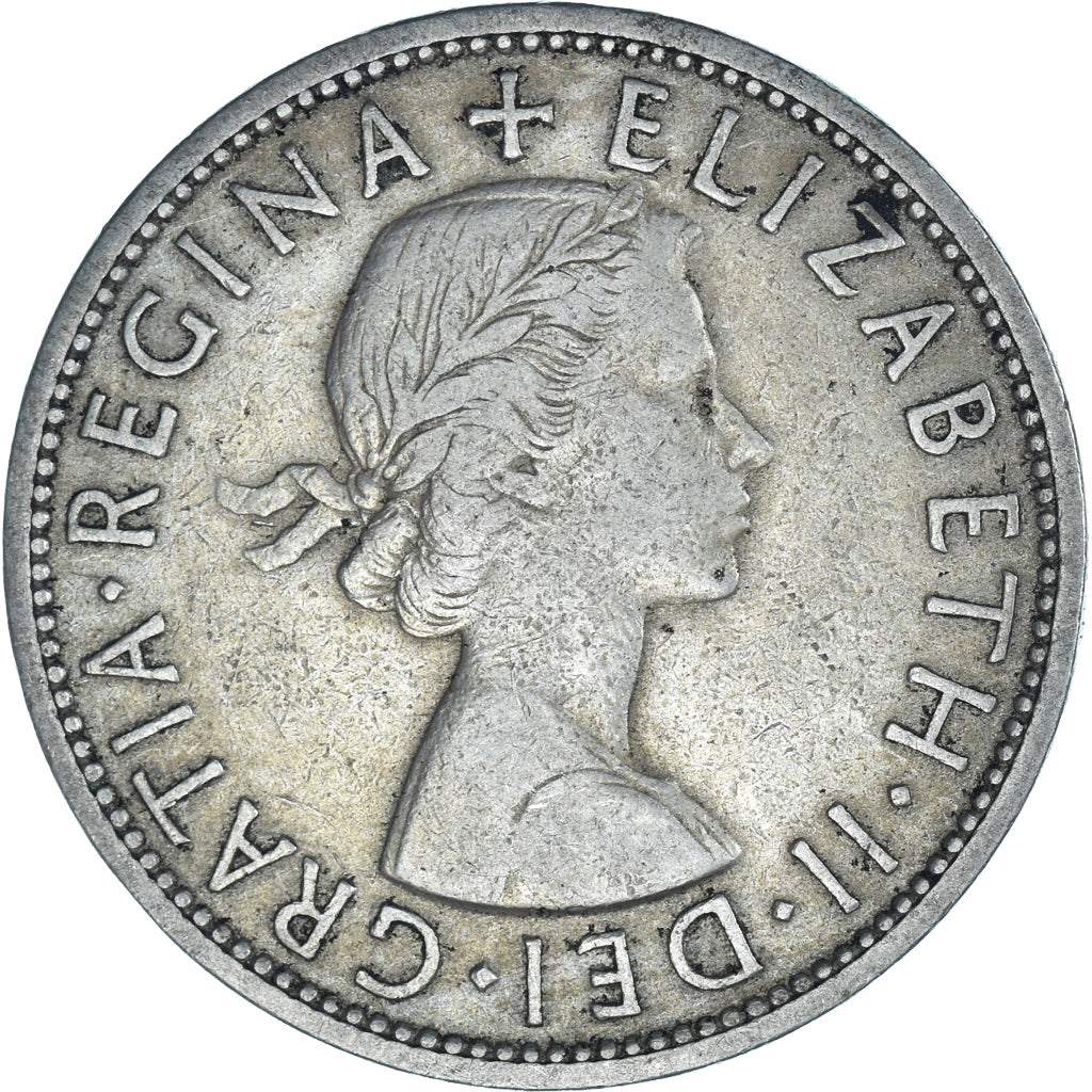 Coin, Great Britain, 1/2 Crown, 1954