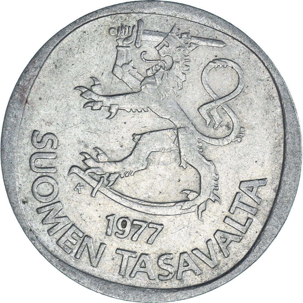 Munten, Finland, Markka, 1977