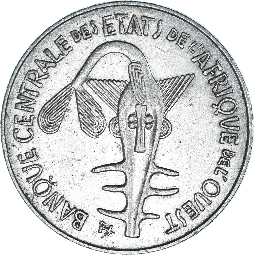 Münze, West African States, 100 Francs, 1991