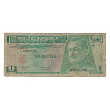 Banknote, Guatemala, 1 Quetzal, 1992, 1992-02-14, KM:73d, VG(8-10)