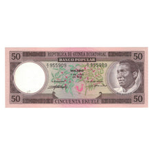 Banknote, Equatorial Guinea, 50 Ekuele, 1975, 1975-07-07, KM:5, UNC(65-70)