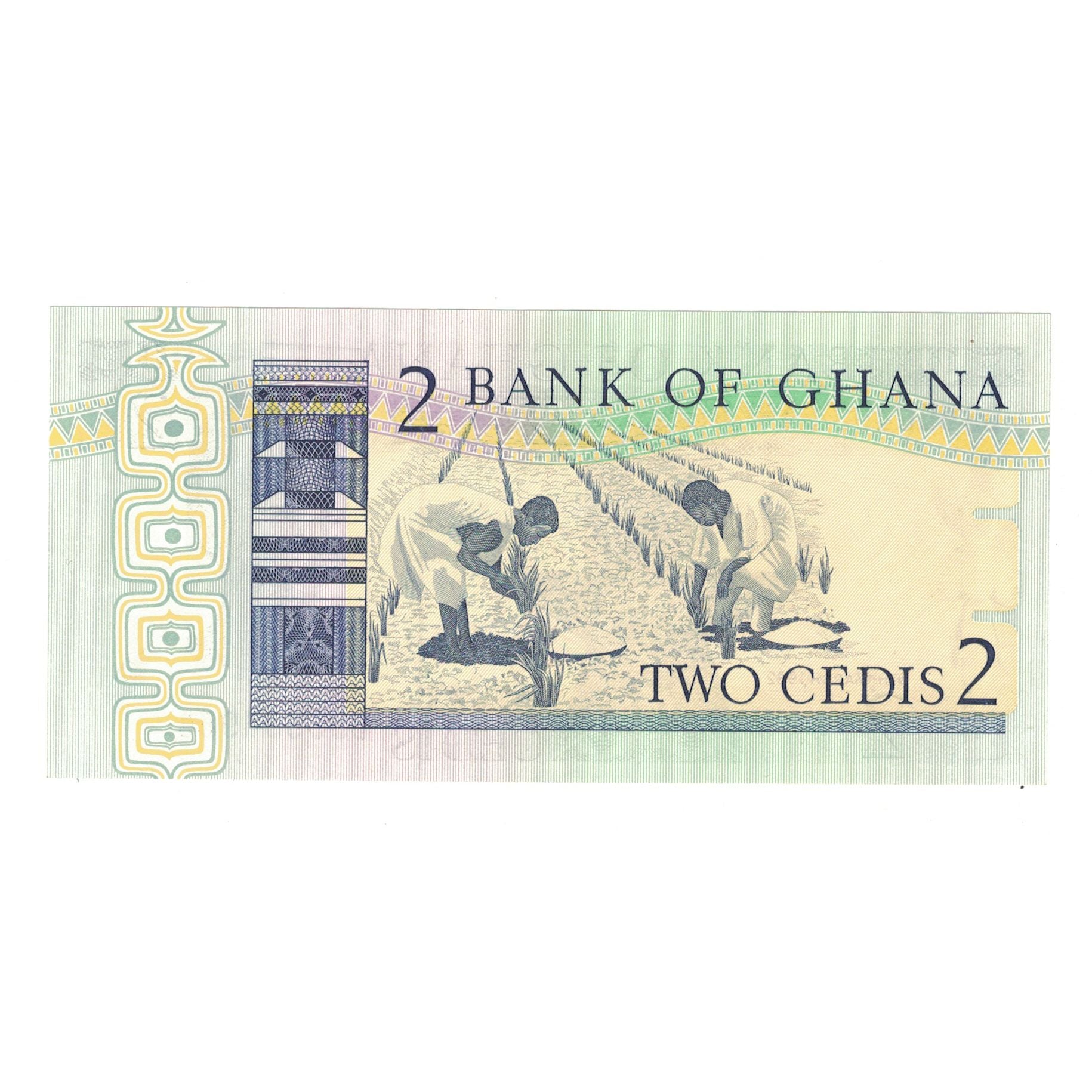 Banknote, Ghana, 2 Cedis, 1982, 1982-03-06, KM:18d, UNC(65-70)