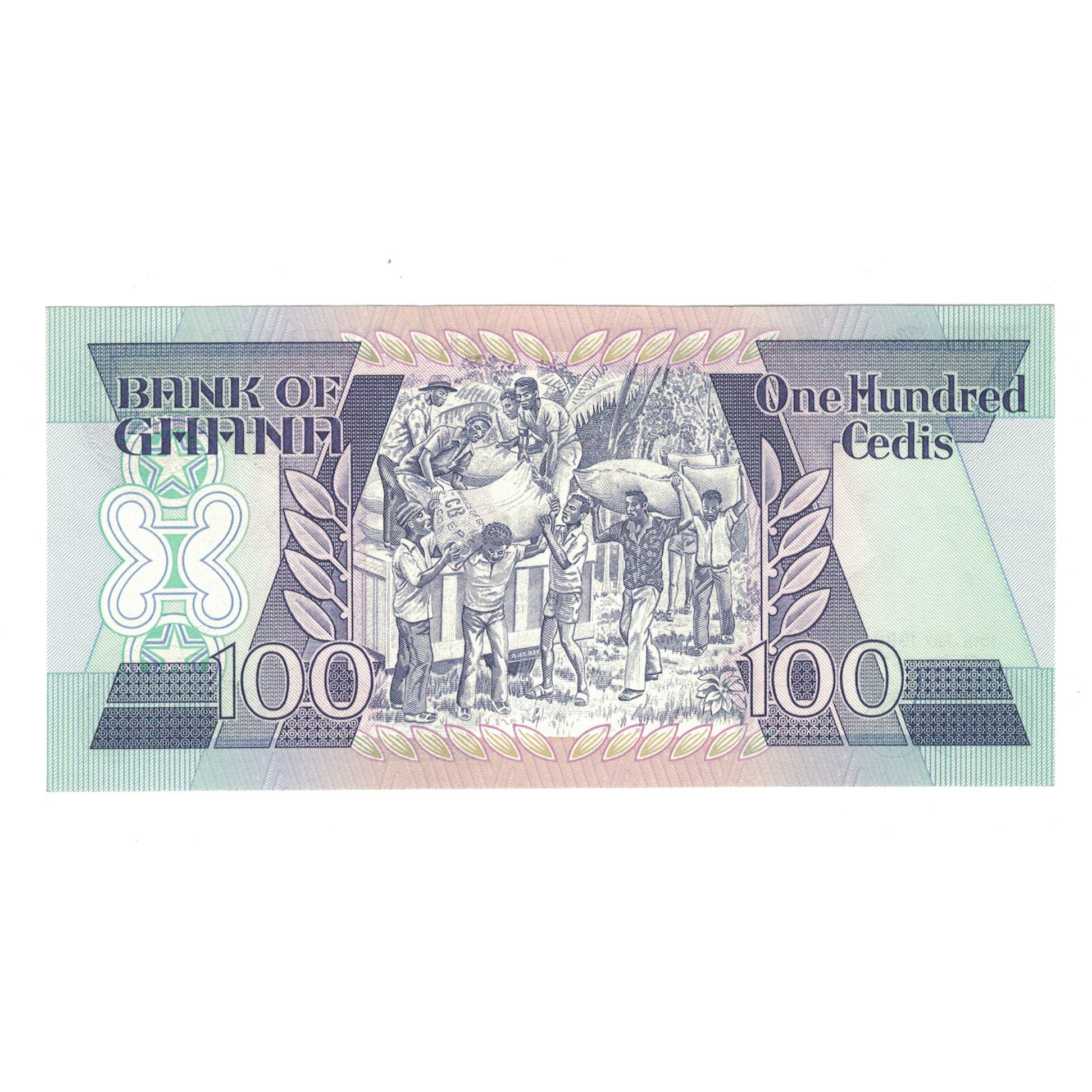 Billet, Ghana, 100 Cedis, 1986, 1986-07-15, KM:26a, SPL