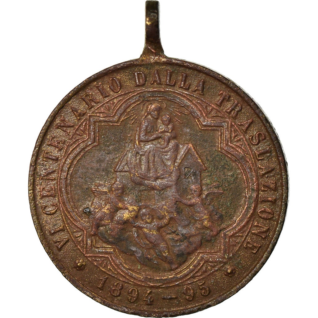Italien, Medaille, Madonna di Loreto, Vicentenario dalla Traslazione, Religions