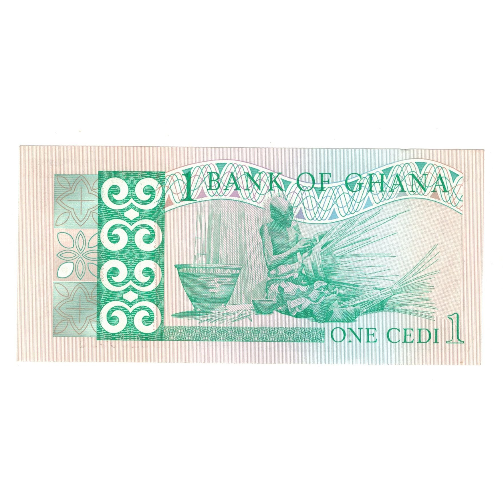 Banknote, Ghana, 1 Cedi, 1982, 1982-03-06, KM:17b, UNC(63)