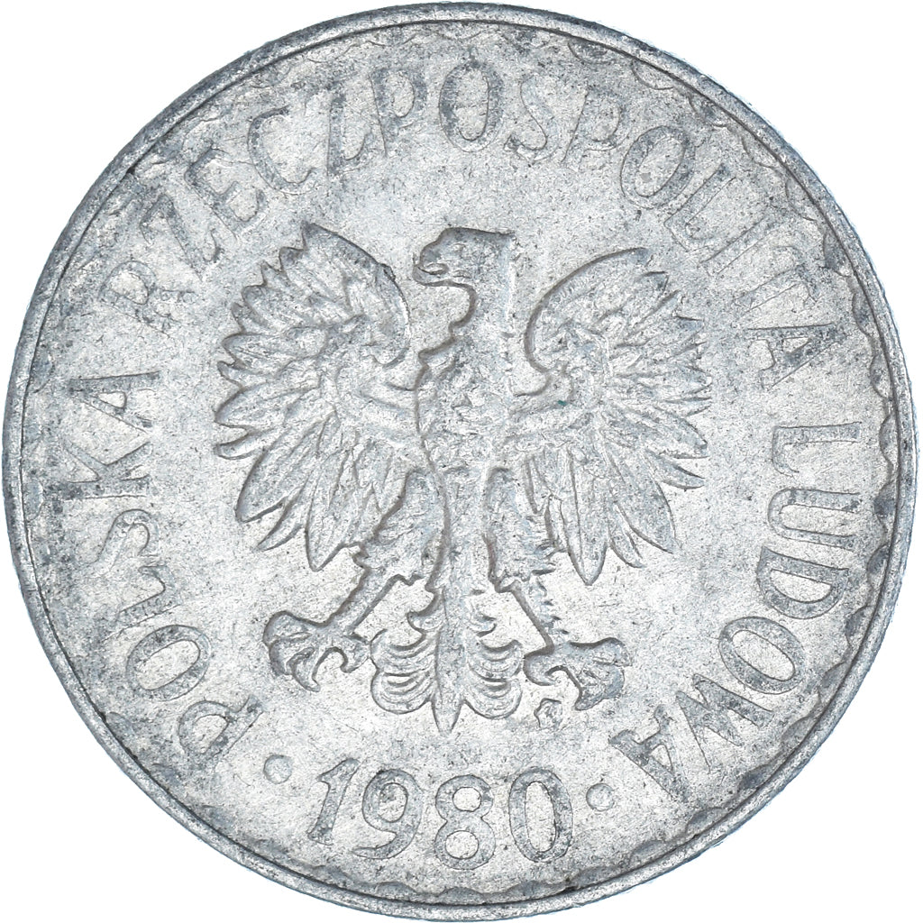 Monnaie, Pologne, Zloty, 1980