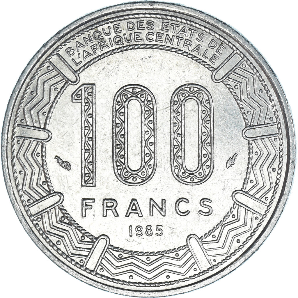 Münze, Congo, 100 Francs, 1985