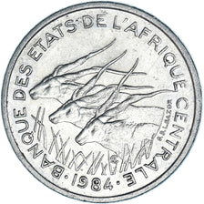 Coin, Central African States, 50 Francs, 1984