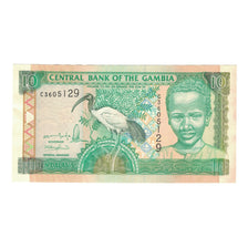 Banknote, The Gambia, 10 Dalasis, Undated (2001), KM:21a, AU(55-58)