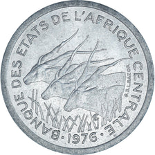 Monnaie, États de l'Afrique centrale, Franc, 1976