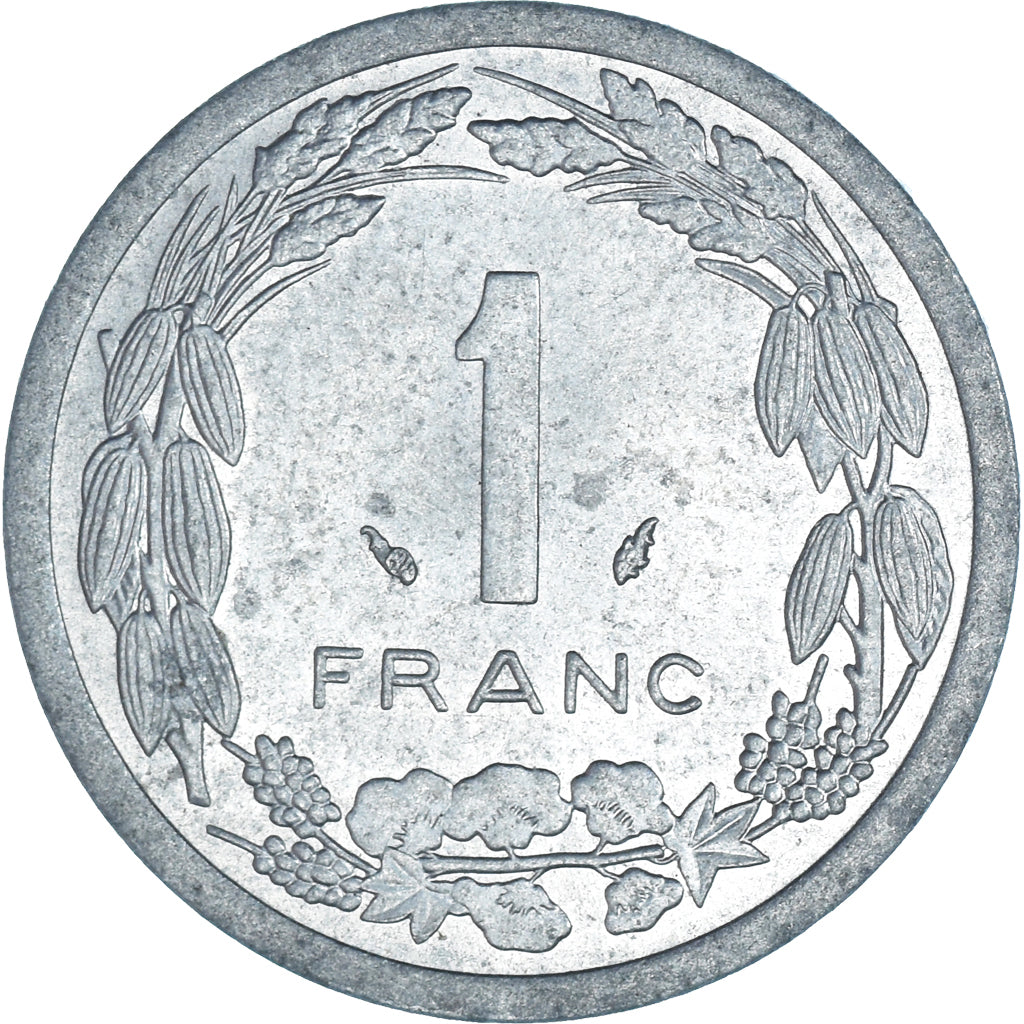Monnaie, États de l'Afrique centrale, Franc, 1976