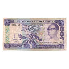 Banknot, Gambia, 50 Dalasis, KM:15a, VF(20-25)