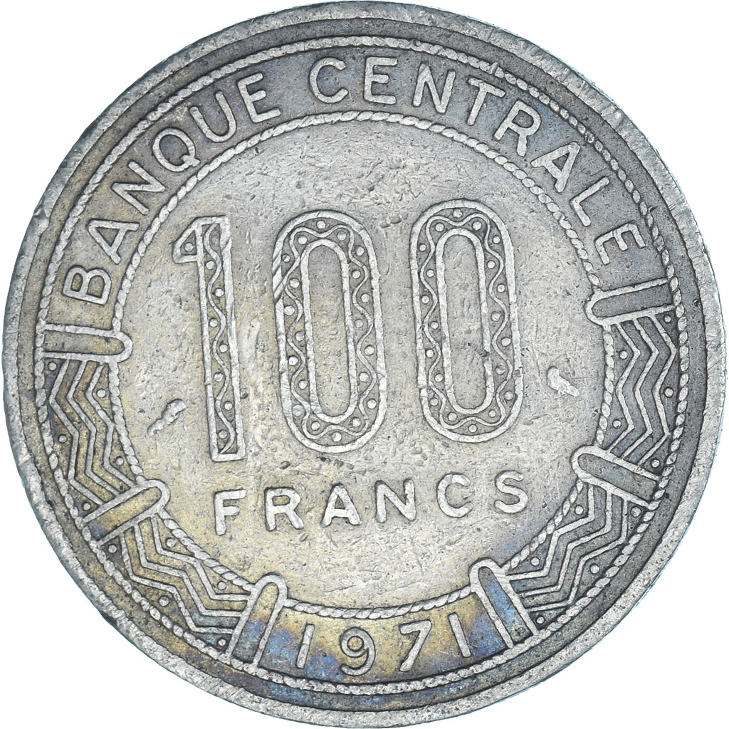 Munten, Republiek Congo, 100 Francs, 1971
