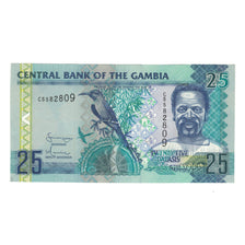 Biljet, Gambia, 25 Dalasis, Undated (1996), KM:18a, NIEUW