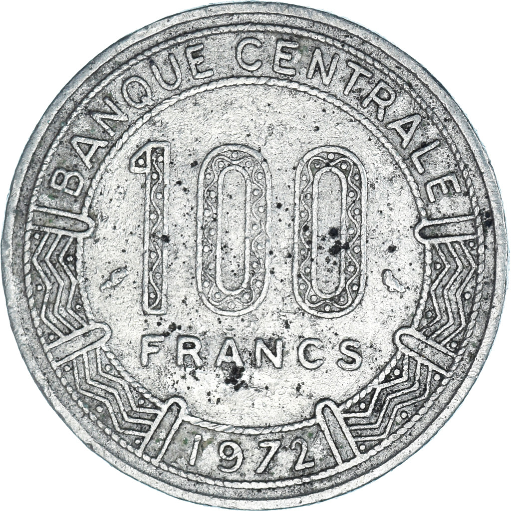 Münze, Congo, 100 Francs, 1972