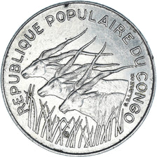Coin, Congo Republic, 100 Francs, 1983