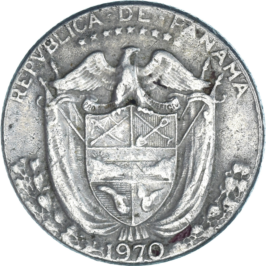 Moneta, Panama, 1/10 Balboa, 1970