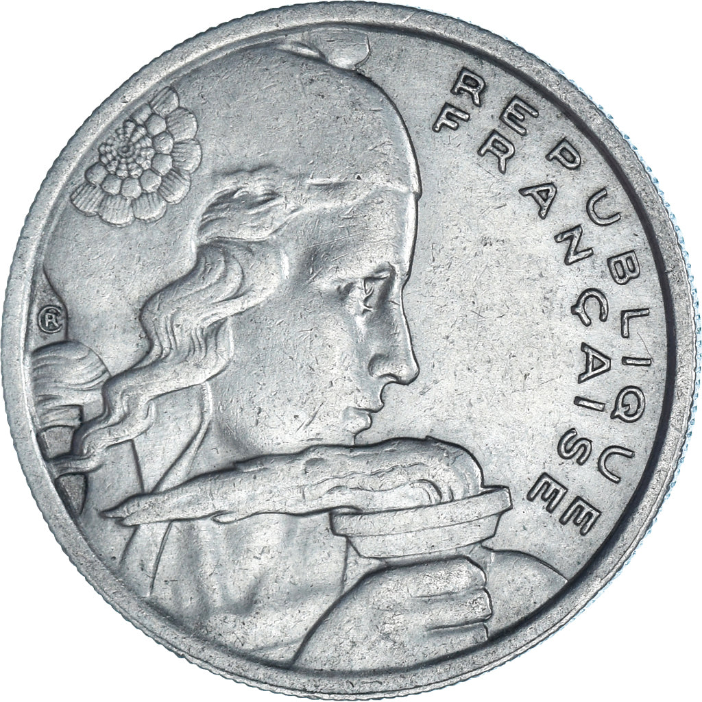 Munten, Frankrijk, 100 Francs, 1958
