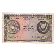 Billete, 1 Pound, 1974, Chipre, 1974-06-01, KM:43b, MBC