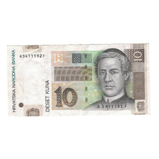 Banknote, Croatia, 10 Kuna, 2001, 2001-03-07, KM:38, AU(50-53)