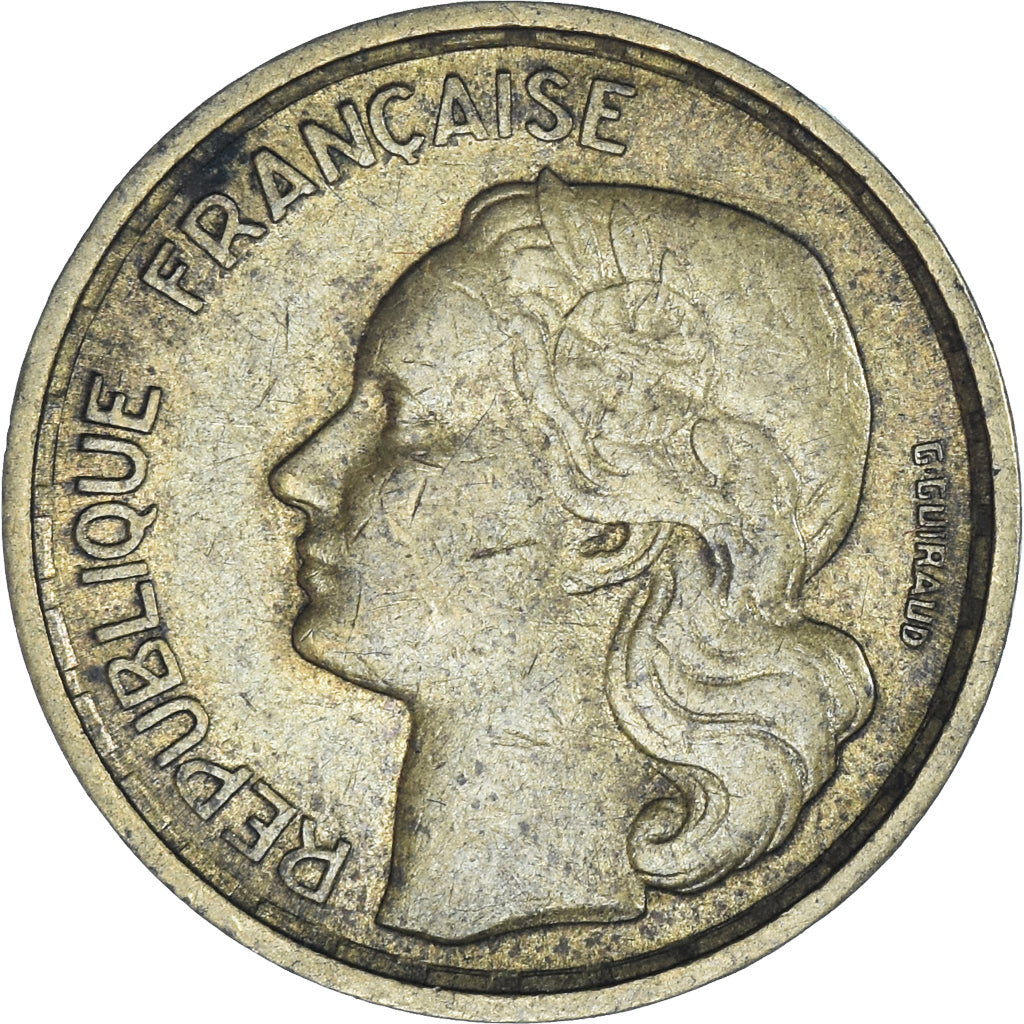 Münze, Frankreich, 10 Francs, 1954