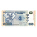 Billet, République démocratique du Congo, 500 Francs, 2002, 2002-01-04
