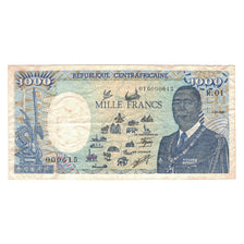 Biljet, Centraal Afrikaanse Republiek, 1000 Francs, 1985, 1985-01-01, KM:15, TB+