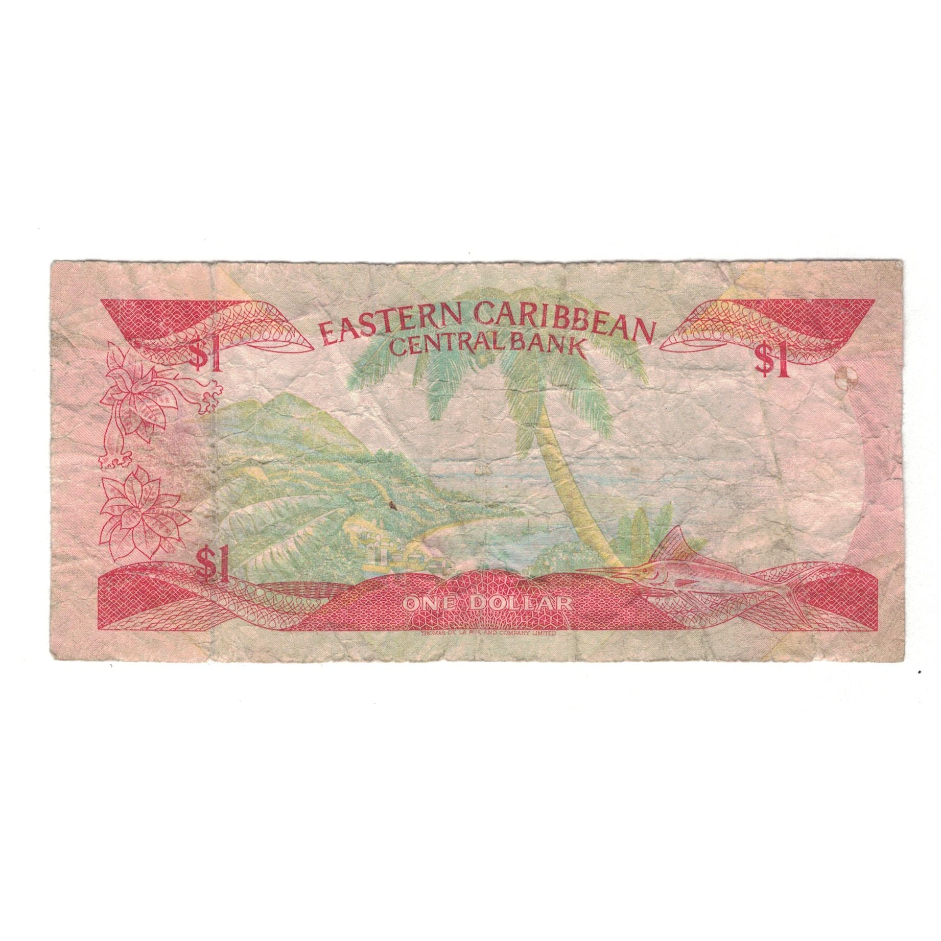 Banknote, East Caribbean States, 1 Dollar, KM:17a, VG(8-10)
