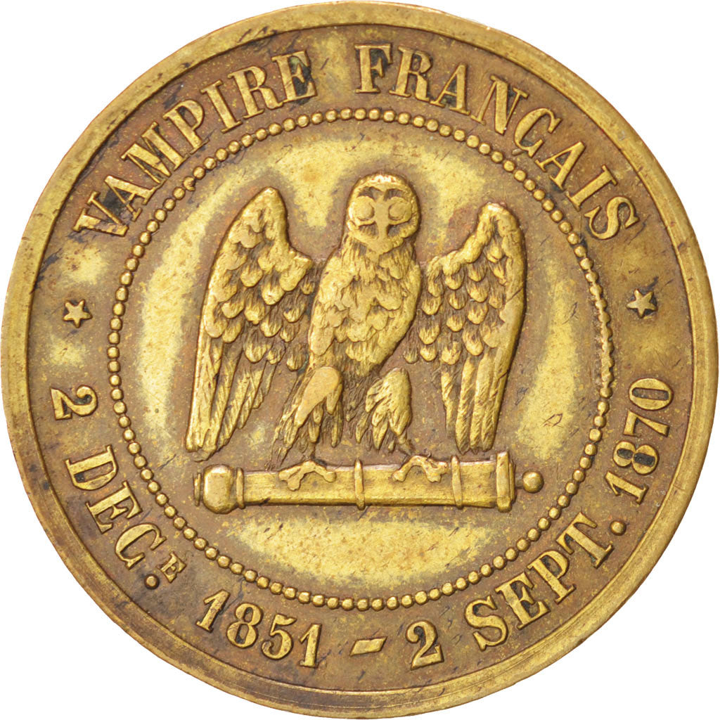 FRANCE, 5 Centimes, 1871, EF(40-45), Bronze, 7.59