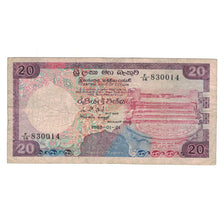 Banknot, Sri Lanka, 20 Rupees, 1985, 1985-01-01, KM:93b, VF(20-25)
