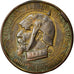 Moneda, Francia, 5 Centimes, 1871, MBC, Bronce