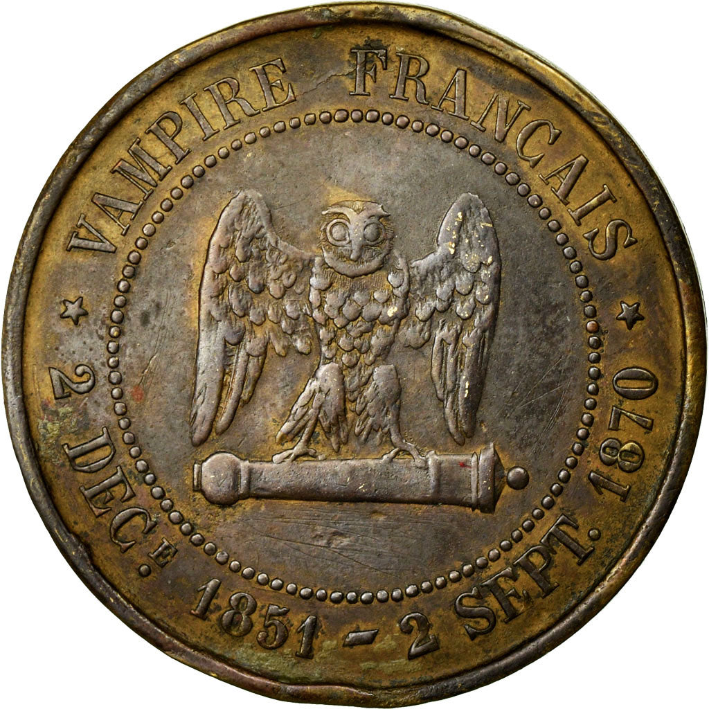 Coin, France, 5 Centimes, 1871, EF(40-45), Bronze
