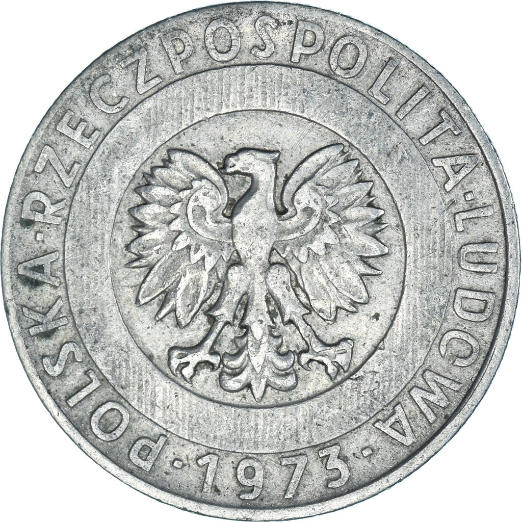 Coin, Poland, 20 Zlotych, 1973